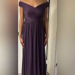David's Bridal Purple Wedding Dress SIZE 0